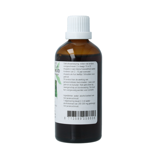 Natura Sanat Hypericum perforatum / sint janskruid tinctuur 100.00 Milliliter