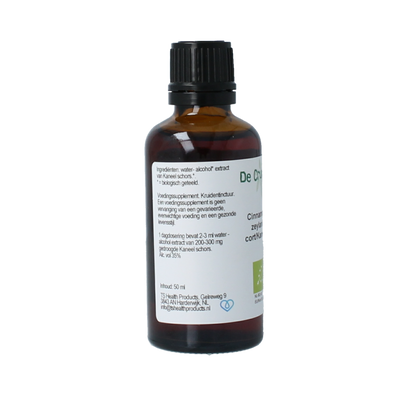 Cruydhof Cinnamomum zeyl cort / kaneel tinctuur bio 50.00 Milliliter