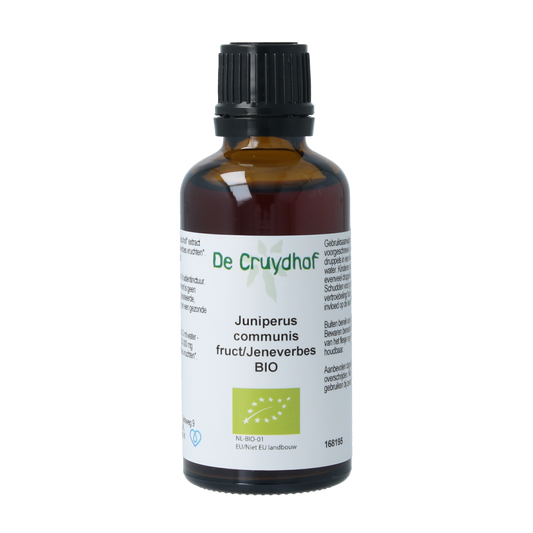 Cruydhof Juniperus communis fruct / jeneverbes tinctuur bio 50.00 Milliliter