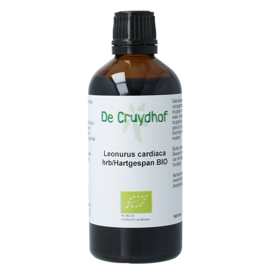 Cruydhof Leonorus card hrb / hartgespan tinctuur bio 100.00 Milliliter
