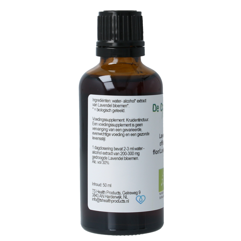 Cruydhof Lavandula officinalis flor tinctuur bio 50 Milliliter