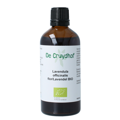 De Cruydhof Lavandula officinalis flor tinctuur bio 100.00 Milliliter