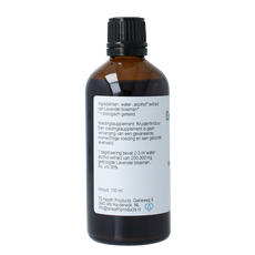 Cruydhof Lavandula officinalis flor tinctuur bio 100 Milliliter