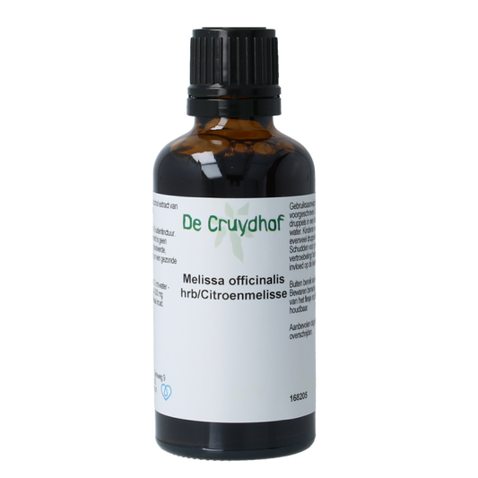 Cruydhof Melissa officinalis herb / citroenmelisse tinctuur 50 Milliliter