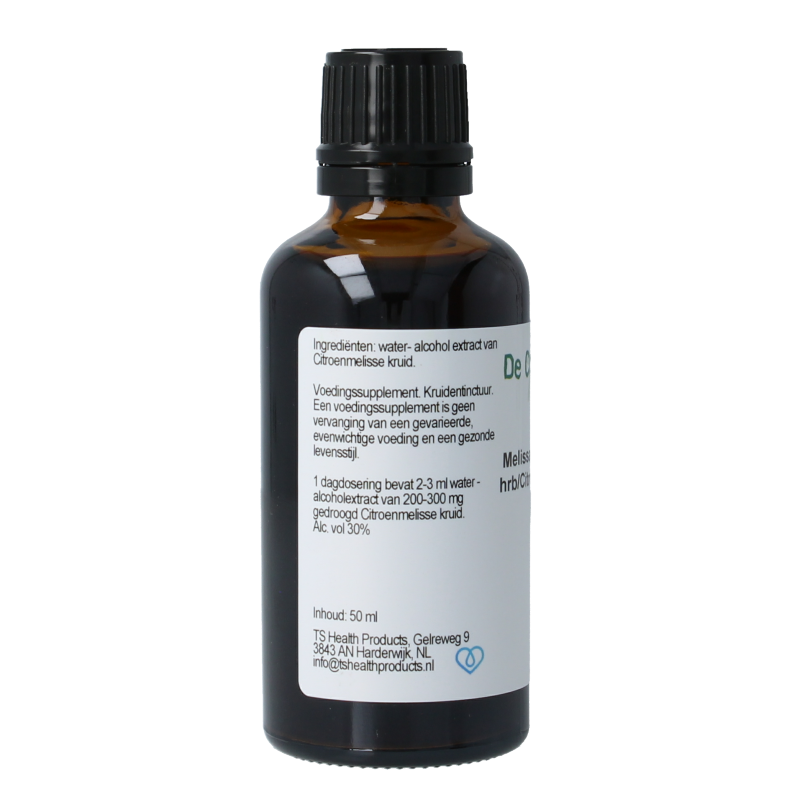 Cruydhof Melissa officinalis herb / citroenmelisse tinctuur 50 Milliliter