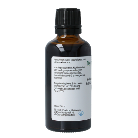 Cruydhof Melissa officinalis herb / citroenmelisse tinctuur 50 Milliliter
