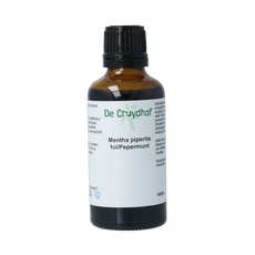 Cruydhof Mentha piperita / pepermunt tinctuur 50.00 Milliliter