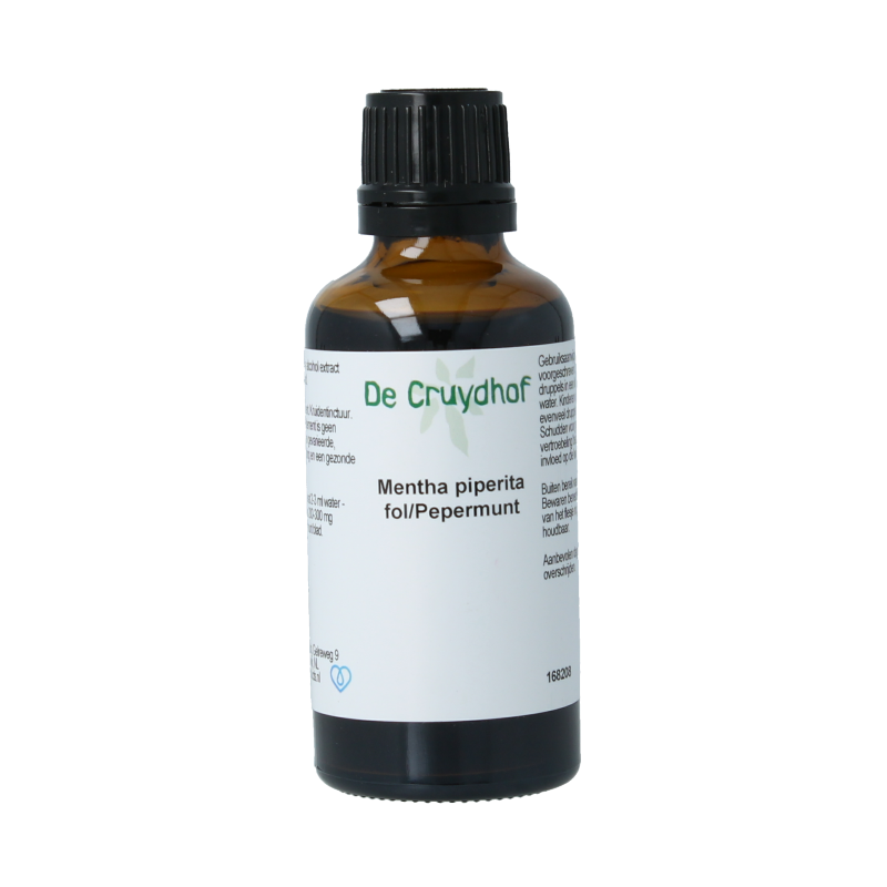Cruydhof Mentha piperita / pepermunt tinctuur 50 Milliliter