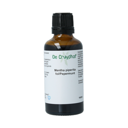 Cruydhof Mentha piperita / pepermunt tinctuur 50.00 Milliliter
