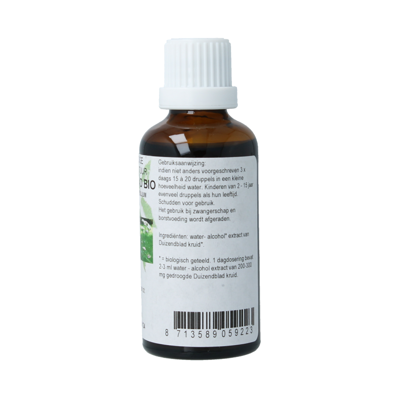 Cruydhof Achillea millefolium/duizendblad tinctuur bio 50 Milliliter