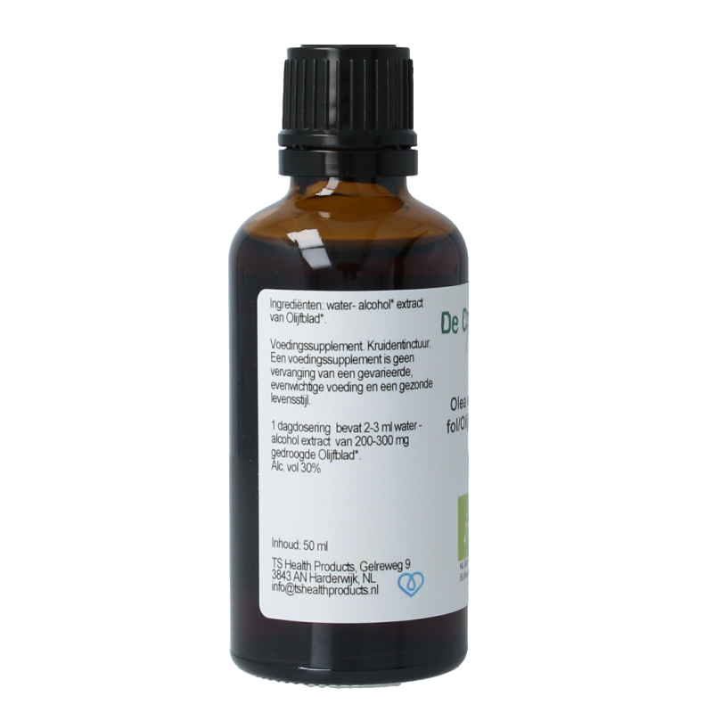 Cruydhof Olea europaea folia / olijfblad tinctuur bio 50 Milliliter