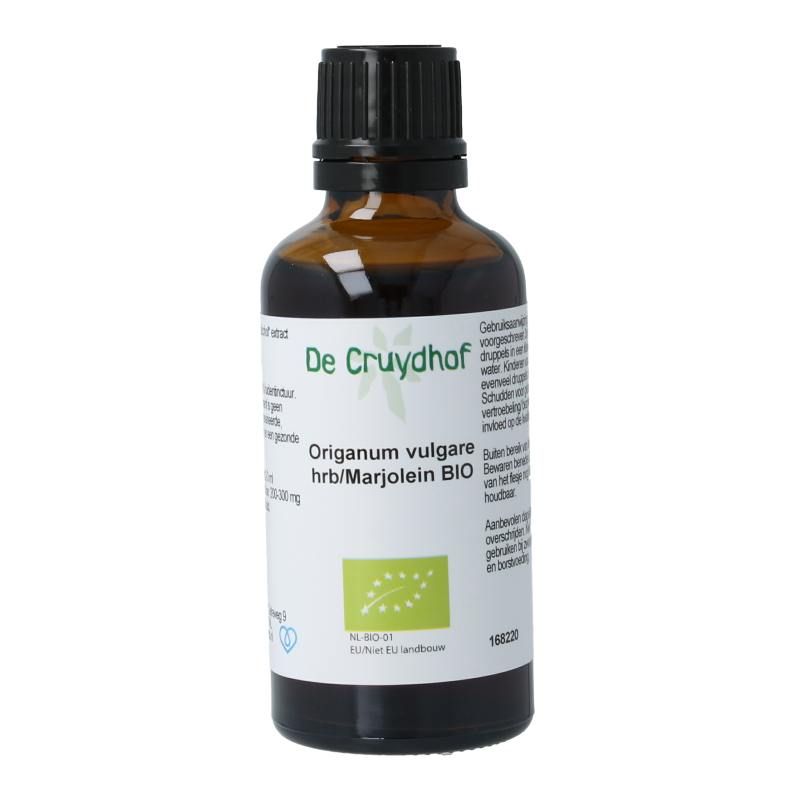 Cruydhof Origanum vulgare herb / marjolein tinctuur bio 50 Milliliter