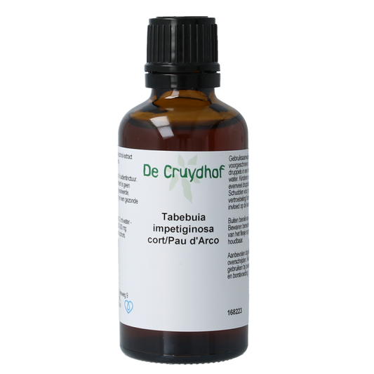 Cruydhof Tabebuia impetiginosa/pau d'arco tinctuur 50.00 Milliliter