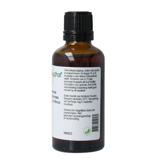 Cruydhof Tabebuia impetiginosa/pau d'arco tinctuur 50.00 Milliliter