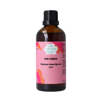 De Cruydhof Tabebuia impetiginosa/pau d'arco tinctuur 100.00 Milliliter