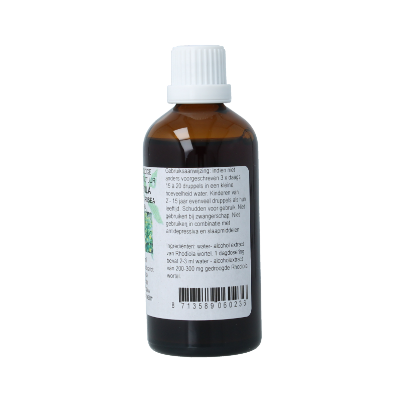 Cruydhof Rhodiola rosea radix tinctuur 100 Milliliter