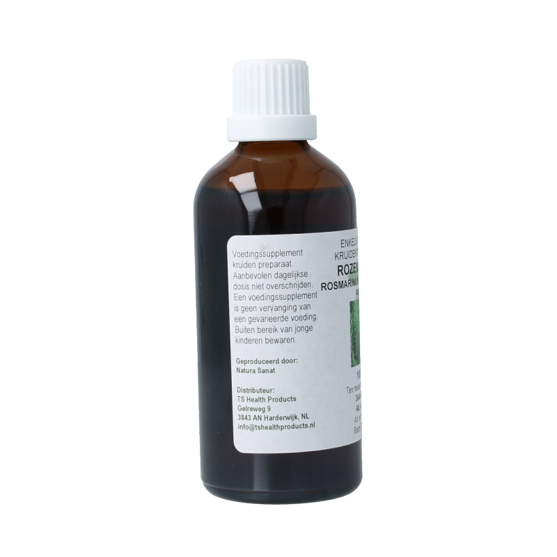 Cruydhof Rosmarinus off fol / rozemarijn tinctuur 100 Milliliter