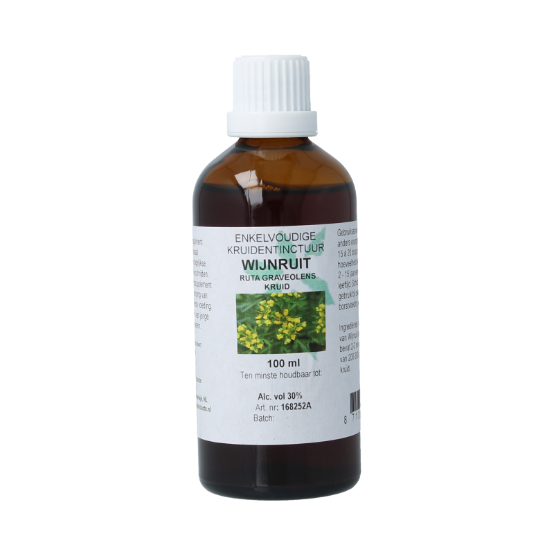 Cruydhof Ruta graveolens herb / wijnruit tinctuur 100 Milliliter