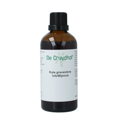 Cruydhof Ruta graveolens herb / wijnruit tinctuur 100.00 Milliliter