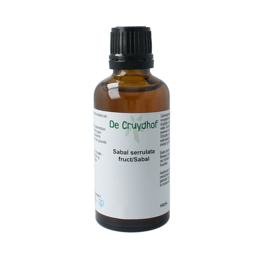 Cruydhof Sabal serrulata fructus tinctuur 50.00 Milliliter