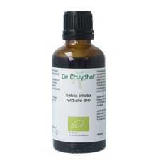 Cruydhof Salvia tribola fol / salie tinctuur bio 50.00 Milliliter