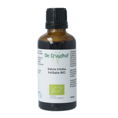 Cruydhof Salvia tribola fol / salie tinctuur bio 50 Milliliter