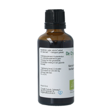 Cruydhof Salvia tribola fol / salie tinctuur bio 50 Milliliter
