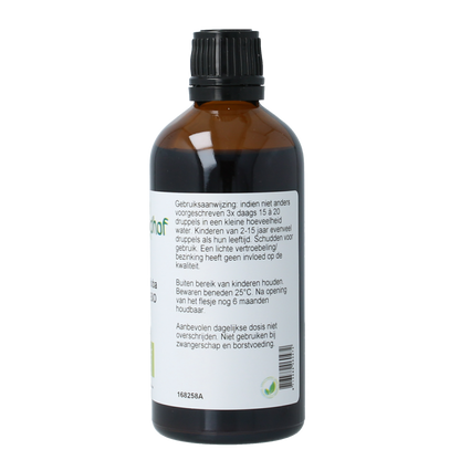 De Cruydhof Salvia triloba fol / salie tinctuur bio 100.00 Milliliter