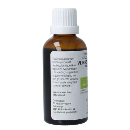 Cruydhof Sambucus nigra / gewone vlier bio 50.00 Milliliter