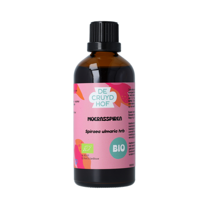De Cruydhof Spiraea ulmaria herb / moerasspirea tinctuur bio 100.00 Milliliter
