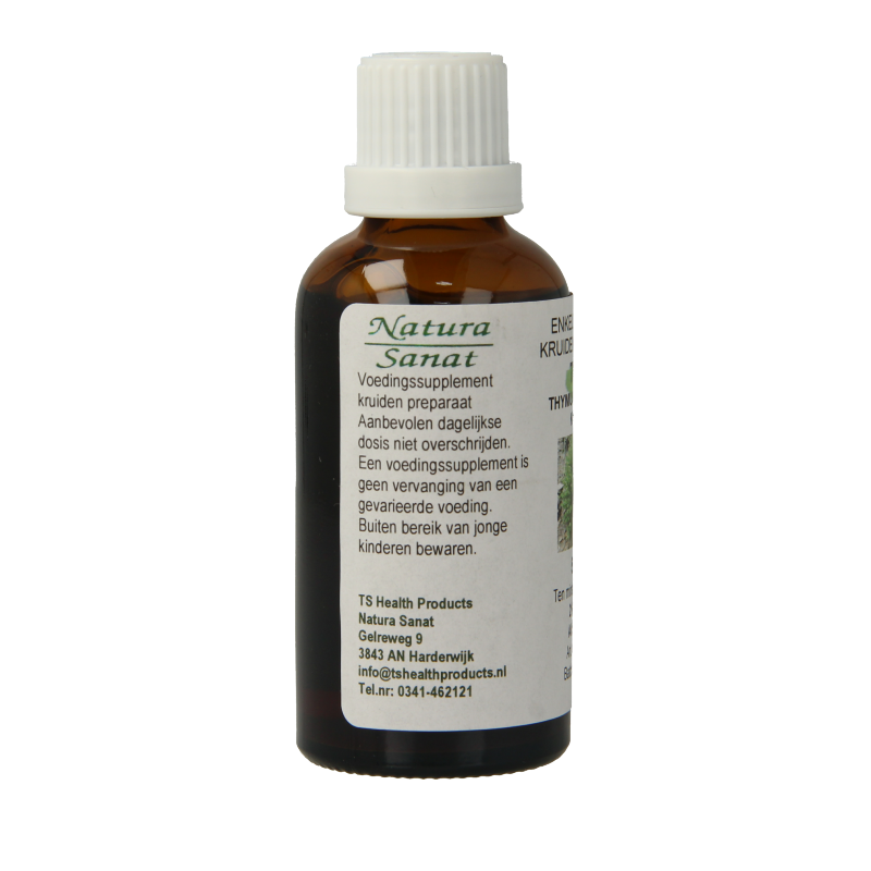Cruydhof Thymus vulgaris herb / tijm tinctuur 50 Milliliter