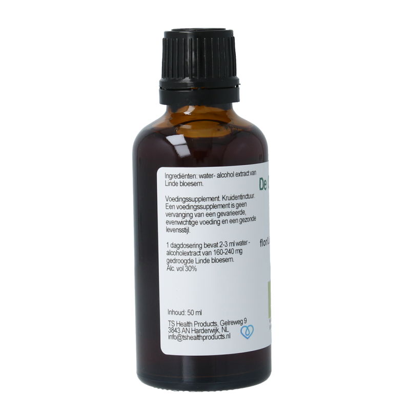 Cruydhof Tiliae cordata flor / lindebloesem tinctuur bio 50 Milliliter