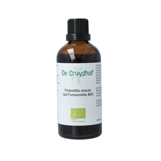 Cruydhof Tormentil wortel tinctuur bio 100.00 Milliliter