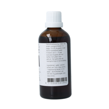Cruydhof Uncaria tomentosa / cat's claw tinctuur 100.00 Milliliter