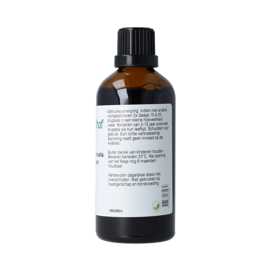 De Cruydhof Valeriana off rad / valeriaan tinctuur 100.00 Milliliter