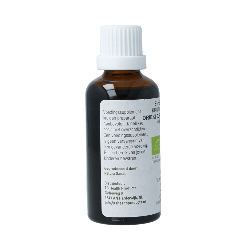 Cruydhof Viola tricolor hrb / driekl viooltje tinctuur bio 50 Milliliter