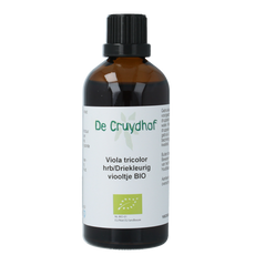 Cruydhof Viola tricolor herb / driekl viooltje tinctuur bio 100.00 Milliliter