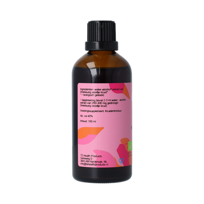 De Cruydhof Viola tricolor herb / driekl viooltje tinctuur bio 100.00 Milliliter
