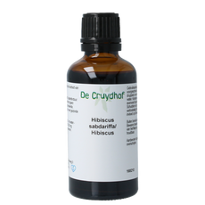 Cruydhof Hibiscus sabdariffa / hibiscus flor tinctuur 50.00 Milliliter