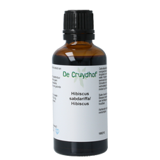 Cruydhof Hibiscus sabdariffa / hibiscus flor tinctuur 50 Milliliter