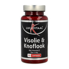 Lucovitaal Visolie & knoflook 90.00 Capsules