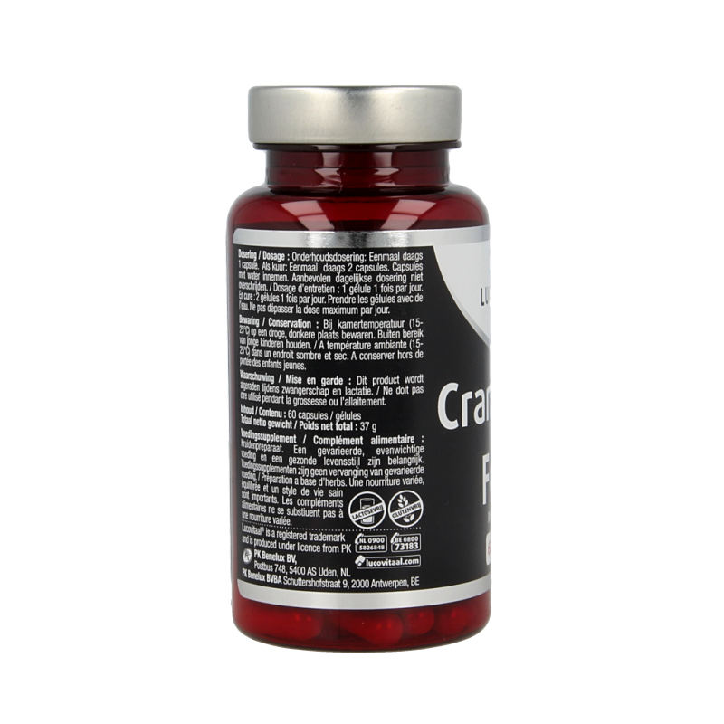 Lucovitaal Cranberry x-tra 60 Capsules