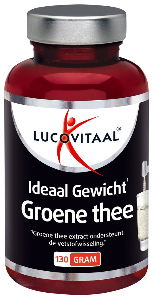 Lucovitaal Groene thee ideaal gewicht extract 130 Gram
