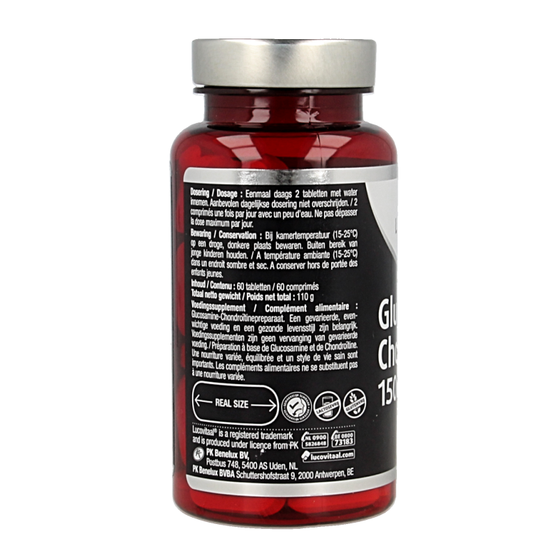 Lucovitaal Glucosamine chondroitine 60 Tabletten