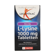 Lucovitaal L-Lysine 1000mg 60.00 Tabletten