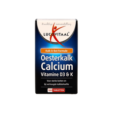Lucovitaal Oesterkalk calcium tabletten 100.00 Tabletten