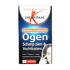 Lucovitaal Ogen scherp zien & vochtbalans 30 Capsules