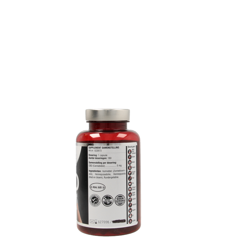Lucovitaal Cannabidiol CBD 5mg 180 Capsules