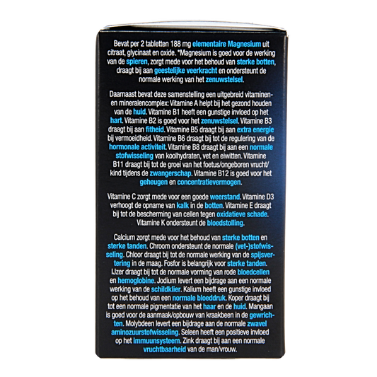 Lucovitaal Magnesium vitaminen mineralen compleet 30 Tabletten