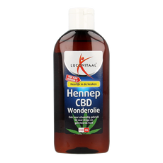 Lucovitaal Hennep CBD huidwonder olie 200.00 Milliliter